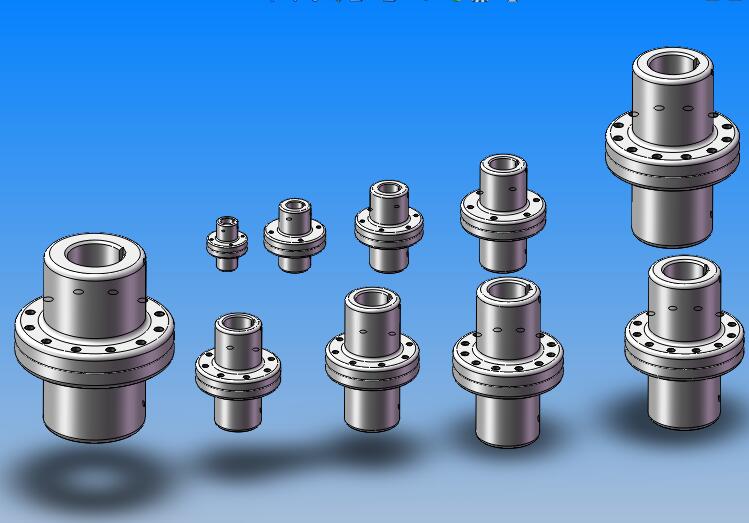 GT型凸缘联轴器 共10种型号